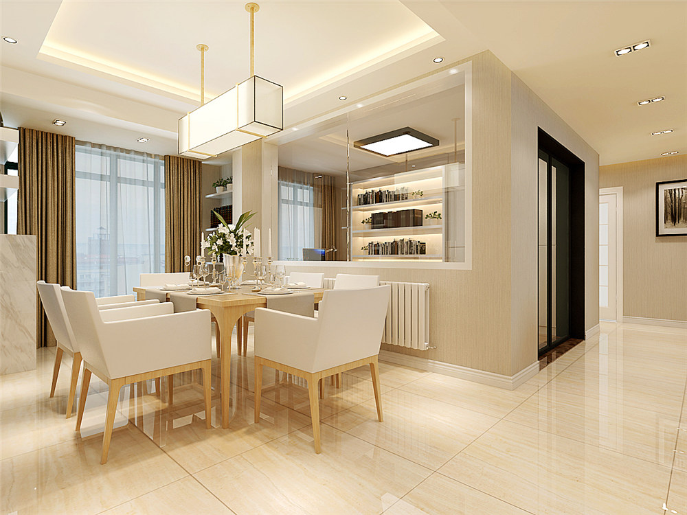 龍湖九里晴川-現(xiàn)代簡約-臥室設計效果圖